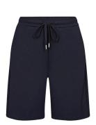 Sc-Banu Bottoms Shorts Casual Shorts Navy Soyaconcept