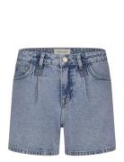 Lucy Wide Short Bottoms Shorts Denim Shorts Blue Fabienne Chapot