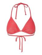 Pclaomi Lurex Bikini Triangle Top Bc Swimwear Bikinis Bikini Tops Tria...