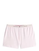 Ss Jersey Short Set Pyjamas Pink Tommy Hilfiger