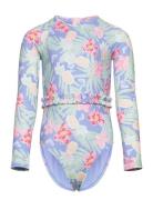 Tropical Story Sie Badedrakt Badetøy Blue Roxy