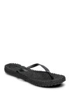 Flip Flop With Logo Shoes Summer Shoes Sandals Flip Flops Black Ilse J...