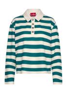 Beacras Blouse Tops T-shirts & Tops Polos Navy Cras