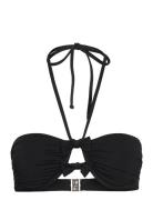 Beau Ruched Underwire Bra Swimwear Bikinis Bikini Tops Bandeau Bikinit...