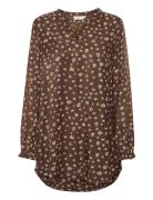 Bpibbie Tunic Tops Tunics Brown Kaffe