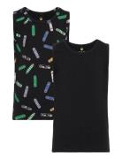 The New Tank Top 2-Pack Tops T-shirts Sleeveless Black The New