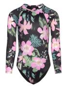 Shadow Floral Sie Badedrakt Badetøy Black Roxy