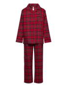 Pyjamas Set Flannel Pyjamas Sett Red Lindex