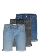 Jjirick Jjorg Shorts Sq 223/330/349 Mp Bottoms Shorts Denim Multi/patt...