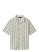 Nlmhenri Ss Shirt Tops Shirts Short-sleeved Shirts Cream LMTD