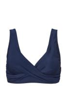 Santa Cruz Top Swimwear Bikinis Bikini Tops Triangle Bikinitops Navy M...