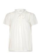 Jdylima Life S/S Top Wvn Noos Tops Blouses Short-sleeved White JDY