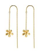 Wild Poppy Earchains Øredobber Smykker Gold Pernille Corydon