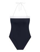 Lrl Bel Air Modern Bandeau Mio Swim Badedrakt Badetøy Black Lauren Ral...