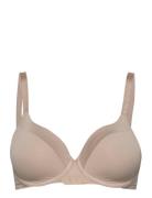 Dahlia T-Shirt Bh Lingerie Bras & Tops Full Cup Bras Beige Lindex