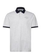 Heritage Ess Polo Designers Polos Short-sleeved Grey Hackett London