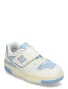 New Balance 550 Kids Bungee Lace With Hook & Loop Top Strap Sport Snea...