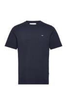 Wwessential Sami Classic Tshirt Designers T-shirts Short-sleeved Navy ...
