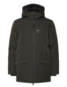 Jamison Quilt Mix Jacket Parkas Jakke Khaki Green Fat Moose