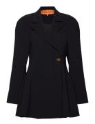 Voluminous Mini Coat Dress, 2273 Cr Blazers Double Breasted Blazers Bl...