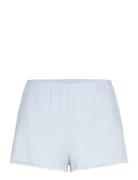 Short Pointelle Lace Shorts Blue Hunkemöller
