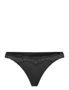 Secret Lace Thong Stringtruse Undertøy Black Hunkemöller