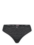 Marine Thong Stringtruse Undertøy Black Hunkemöller