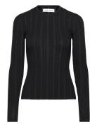 Lea Crew Neck 15025 Tops Knitwear Jumpers Black Samsøe Samsøe