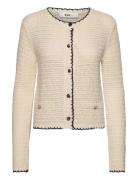 Turner - Cotton Structure Tops Knitwear Cardigans Cream Day Birger Et ...