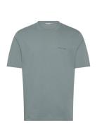 Pro Tops T-shirts Short-sleeved Blue Tiger Of Sweden