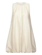 Jdylucca S/L Bubblehem Dress Wvn Exp Kort Kjole White JDY