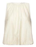 Jdylucca S/L Bubblehem Top Wvn Exp Tops T-shirts & Tops Sleeveless Cre...