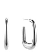 Lou Hoop Earring Gold Accessories Jewellery Earrings Hoops Silver By J...