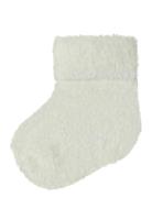Nbfolli Terry Fluffy Sock Sokker Strømper Cream Name It