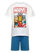 Pyjama Sets Sets With Short-sleeved T-shirt Multi/patterned Marvel