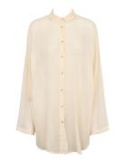 Siena Beach Shirt Strandklær Cream Missya