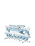 Bow Striped Big Accessories Hair Accessories Hair Claws Blue SUI AVA