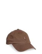 Stretch-Cotton Twill Ball Cap Accessories Headwear Caps Brown Polo Ral...