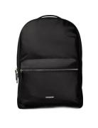 Sleek Nylon Backpack Ryggsekk Veske Black Calvin Klein