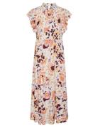Yastiera Ss Long Dress S. Knelang Kjole Pink YAS
