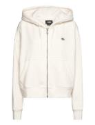 F Oakport Zip Hoodie Tops Sweat-shirts & Hoodies Hoodies Cream Dickies