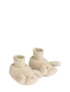 Beth Rabbit Plush Slippers Tøfler Innesko Cream Liewood