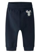Nbfvrillie Sweat Pant Box Bru Bottoms Sweatpants Navy Name It