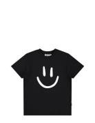 Roxo Tops T-shirts Short-sleeved Black Molo