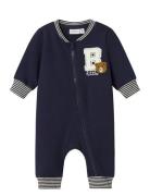 Nbmkiddy Ls Sweat Suit Unb Bodies Long-sleeved Navy Name It