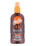 Malibu 200Ml Spf 15 Dry Oil Spray Solkrem Kropp Nude Malibu