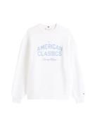 Varsity Mdrn Terry Swtshrt Tops Sweat-shirts & Hoodies Sweat-shirts Wh...
