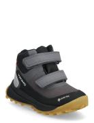 Expower Mid Gtx 2V Vinterstøvletter Med Borrelås Black Viking