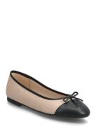 Toe Cap Leather Ballerina Ballerinasko Ballerinaer Beige Tommy Hilfige...