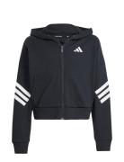 Jg Fi 3S Fz Tops Sweat-shirts & Hoodies Hoodies Black Adidas Sportswea...